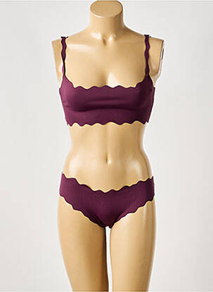 Set lenjerie chiloți violet THEIKILA femme