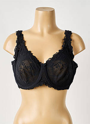 Sutien bretea multi poziție sutien cupe întregi cu decolteu înalt negru SKIMS femme