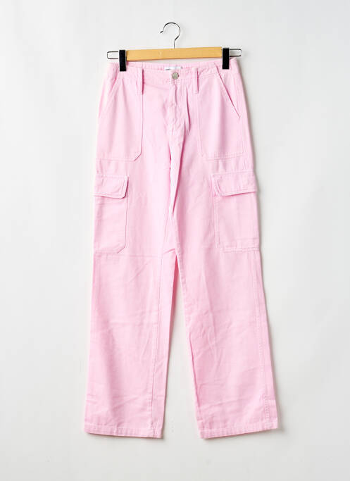 Blugi cu croială dreaptă elasticitate mărime normală roz ZARA femme