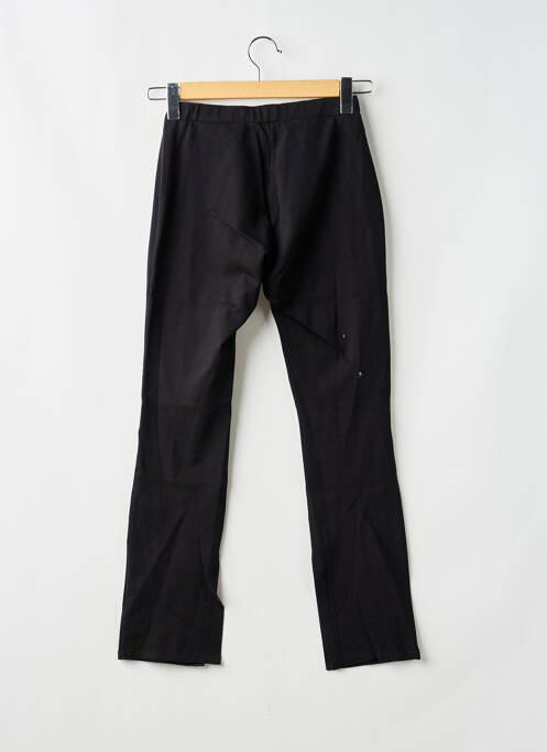 Pantalon slim talie elastică mărime normală negru RECC femme