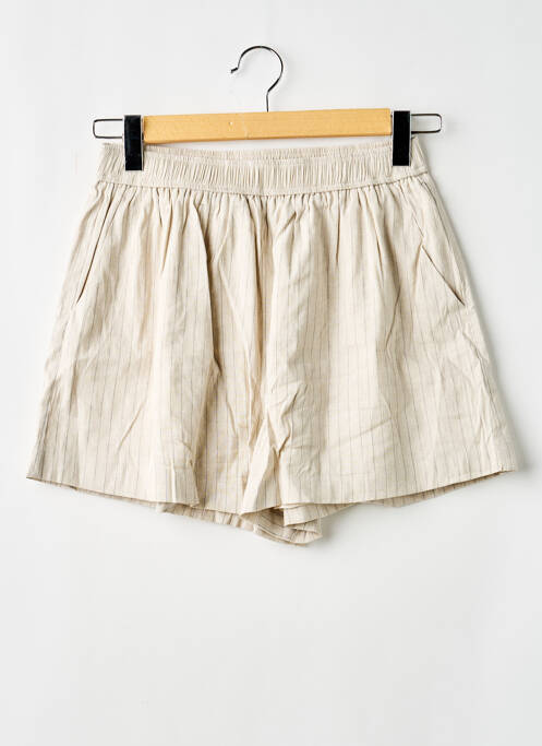 Șort mărime normală mărime normală bej SISTER HOOD femme