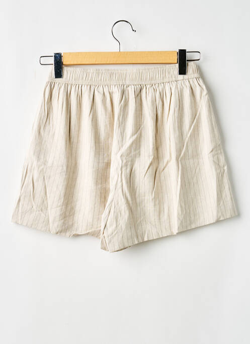 Șort mărime normală mărime normală bej SISTER HOOD femme