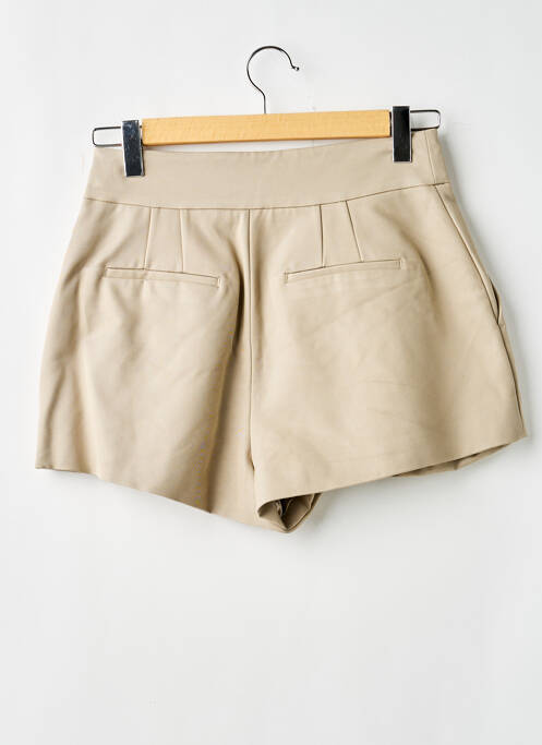 Șort talie cu cleme mărime normală bej MESHKI femme