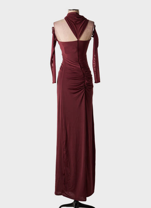 Rochie lungă mâneci lungi mâneci lungi roșu MESHKI femme