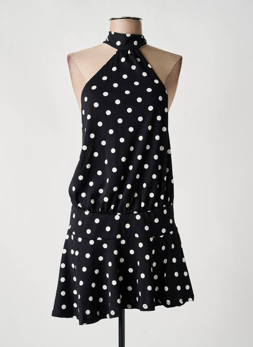 Rochie scurtă croială evazată bretele subțiri negru JADED LONDON femme