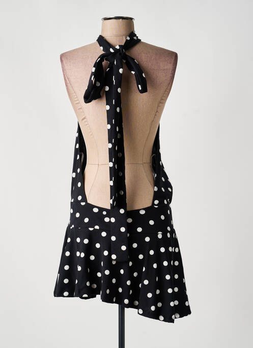 Rochie scurtă croială evazată bretele subțiri negru JADED LONDON femme