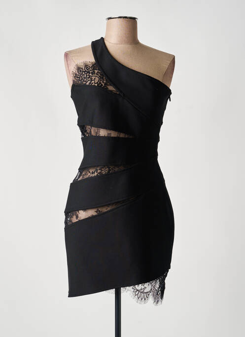 Rochie scurtă fără mâneci fără mâneci negru INNOVARE DENIM femme