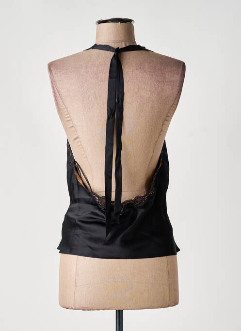 Top elasticitate bretele subțiri negru REFORMATION femme