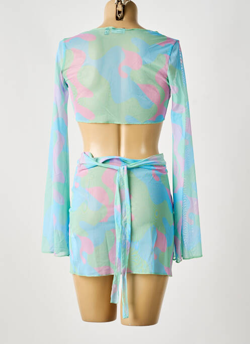 Set fustă croială cambrată albastru ASOS femme