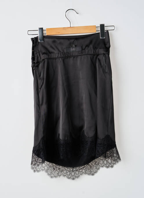 Top guler pătrat fără mâneci negru ZARA femme