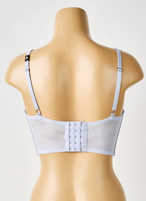 Sutien efect material satinat sutien cupe întregi cu decolteu înalt violet VICTORIA'S SECRET femme