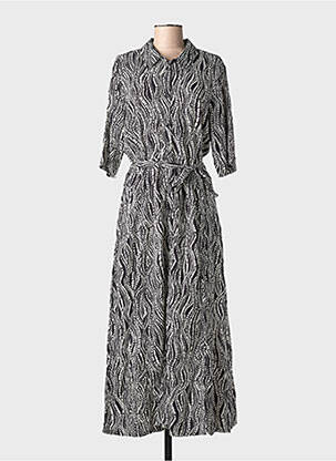 Rochie lungă mâneci lungi mâneci lungi negru CREAM femeie