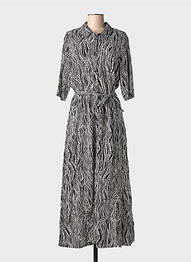 Rochie lungă mâneci lungi mâneci lungi negru CREAM femeie
