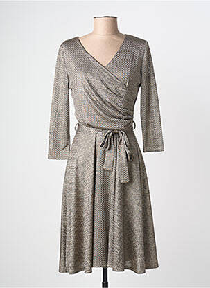 Rochie midi bej LONKEL femeie