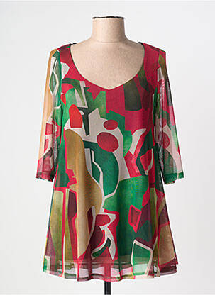 Rochie scurtă roșu AN II VITO femeie