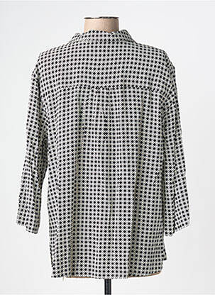 Cămașă țesătură poplin mâneci lungi negru CREAM femeie