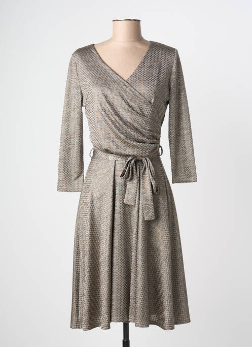 Rochie midi bej LONKEL femeie