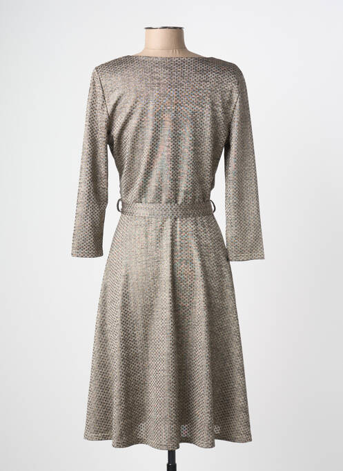 Rochie midi bej LONKEL femeie