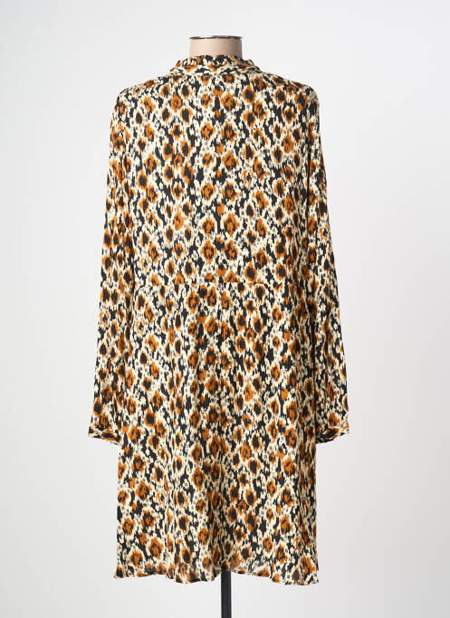 Rochie midi bej C'EST BEAU LA VIE femeie