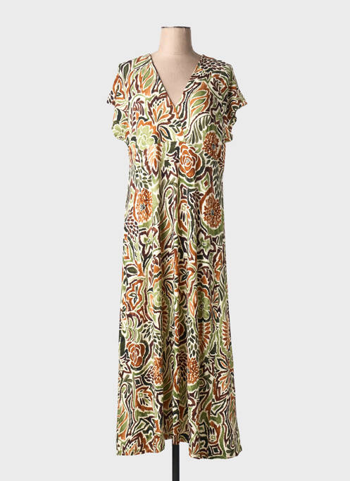 Rochie lungă verde GEISHA femeie