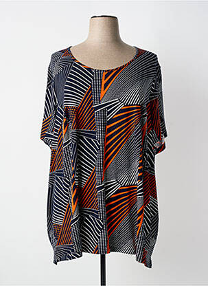 Tunică mâneci scurte negru GUY DUBOUIS femeie