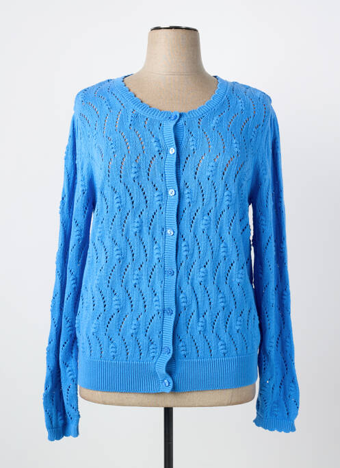 Vestă cu mâneci lungi albastru C'EST BEAU LA VIE femeie