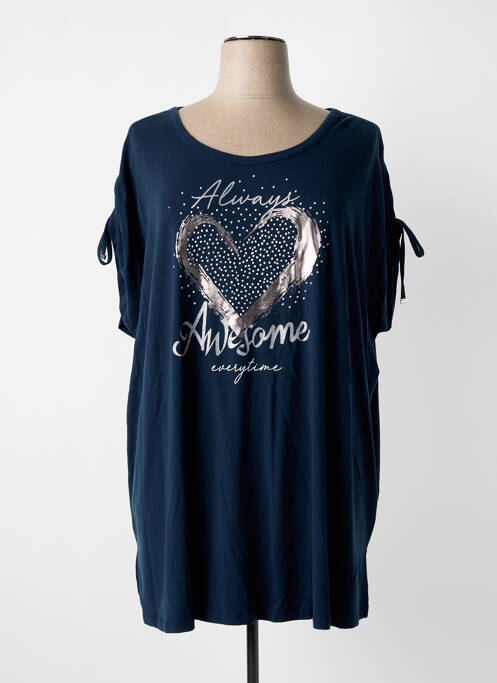 Tricou albastru NO SECRET femeie