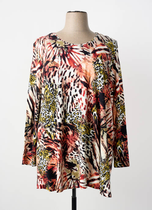 Top negru LEAH CURVE femeie