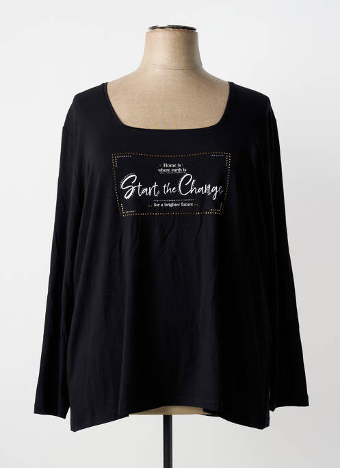 Top negru KARIN HERTZ femeie