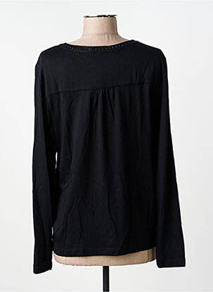 Top elasticitate mâneci lungi negru CECIL femeie