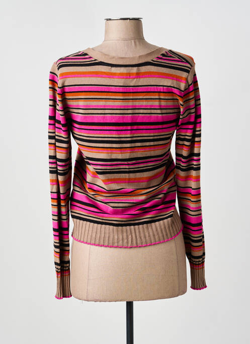 Vestă cu mâneci lungi maro CREAM femeie