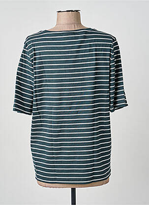 Tricou elasticitate mâneci scurte verde CECIL femeie