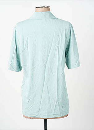 Polo elasticitate mâneci scurte verde deschis CECIL femeie
