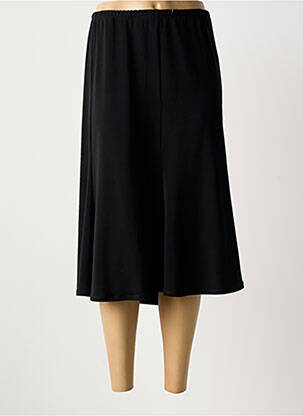 Fustă midi negru JEAN DELFIN femeie