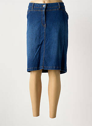 Fustă midi albastru BRANDTEX femeie