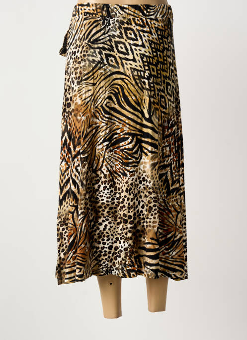 Fustă lungă bej GEISHA femeie
