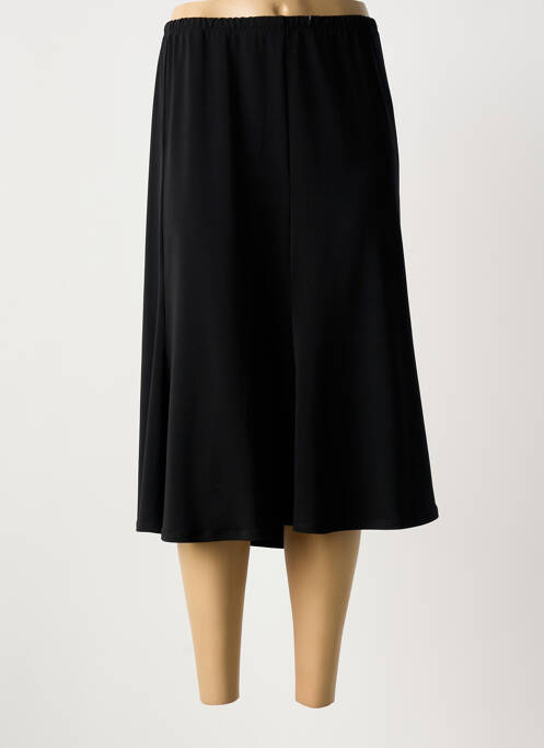 Fustă midi negru JEAN DELFIN femeie