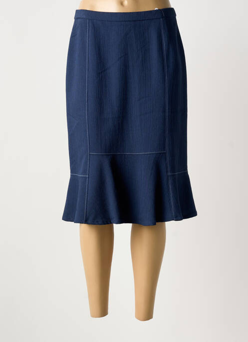 Fustă midi albastru GUY DUBOUIS femeie