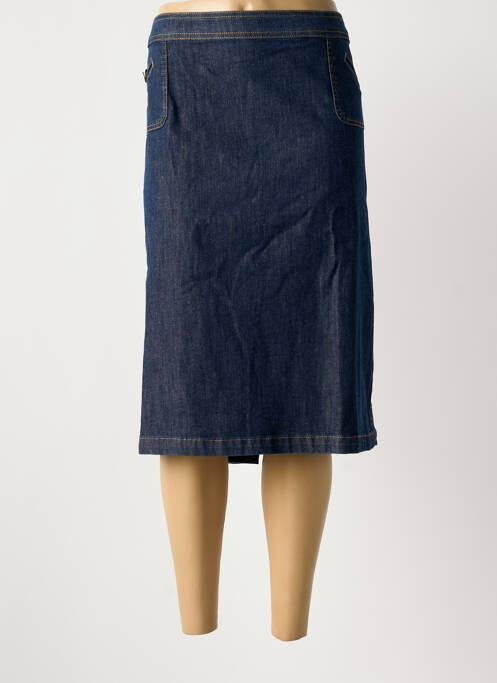 Fustă midi albastru MERI & ESCA femeie