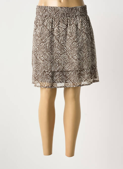 Fustă scurtă maro STREET ONE femeie