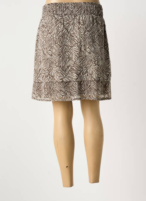 Fustă scurtă maro STREET ONE femeie