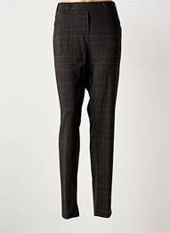 Pantalon slim talie elastică mărime normală negru GUY DUBOUIS femme