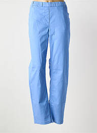 Pantalon drept elasticitate mărime normală albastru BRANDTEX femme