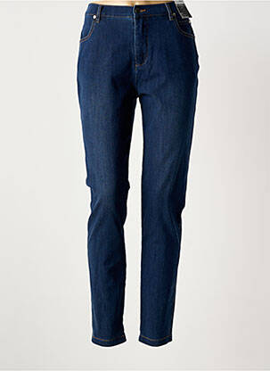 Blugi cu croială slim albastru MARBLE femeie