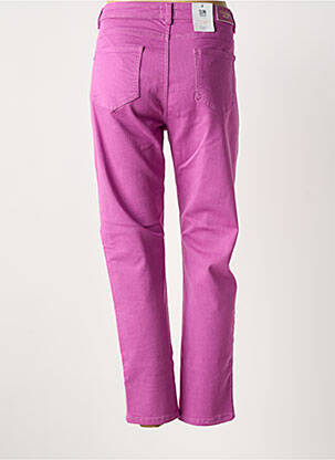 Pantalon 7/8 elasticitate mărime normală violet C'EST BEAU LA VIE femeie