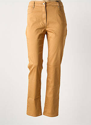 Pantalon drept maro JULIE GUERLANDE femeie