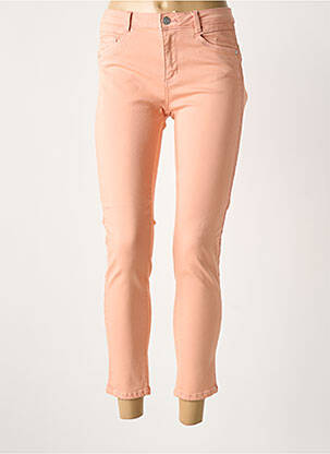 Pantalon 7/8 elasticitate mărime normală portocaliu C'EST BEAU LA VIE femeie