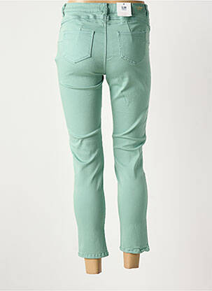 Pantalon 7/8 elasticitate mărime normală verde C'EST BEAU LA VIE femeie