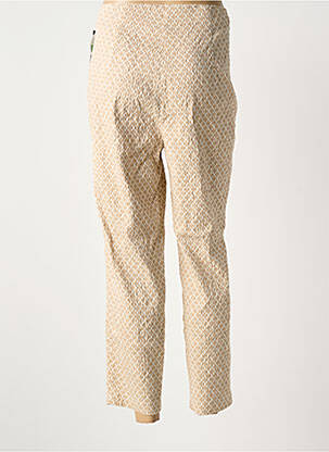 Pantalon 7/8 elasticitate mărime normală bej ADELINA BY SCHEITER femeie