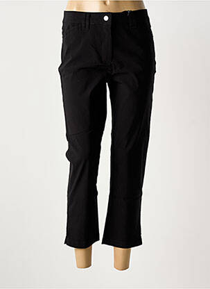 Pantalon trei sferturi negru JULIE GUERLANDE femeie